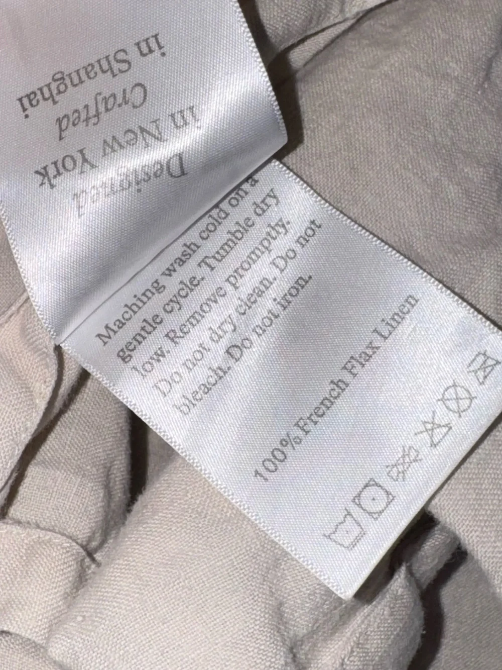 SIJO Luxe Weave Oatmeal 100% French Flax Linen Full/Queen Sheet Set